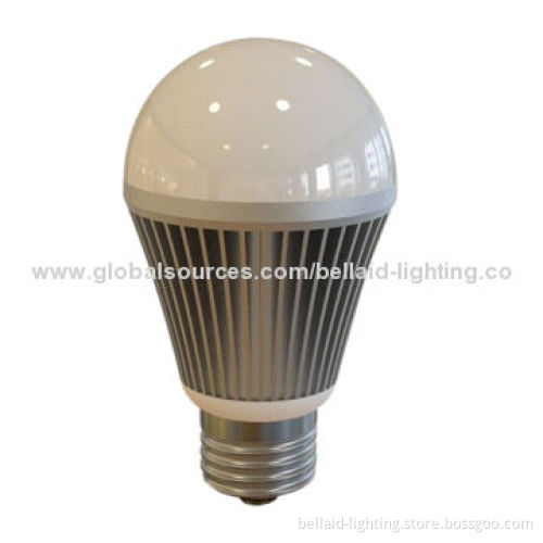 LED Globe Bulb, 7W, E27/E26/B22, Long Lifespan